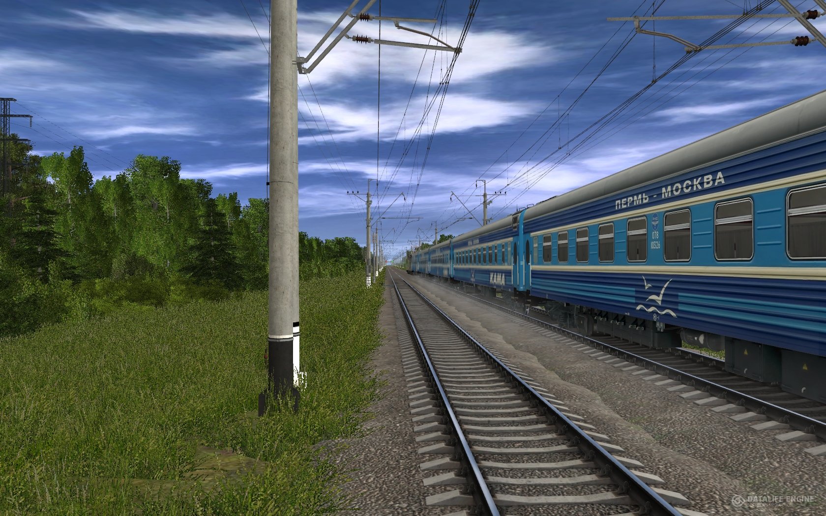 Сайт предлагает вам скачать Чистую версию игры Trainz 2012. 